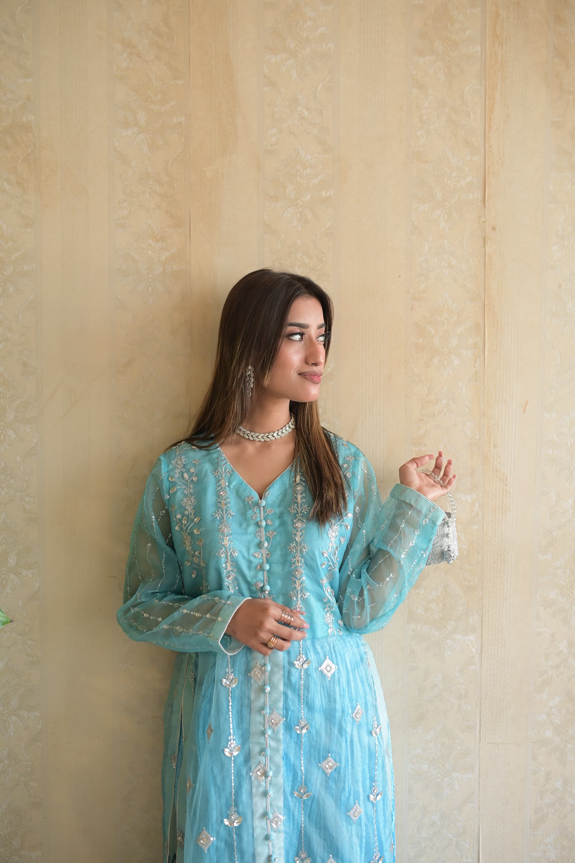 Elegant 3PC Designer Outfit - Thumbnail 5