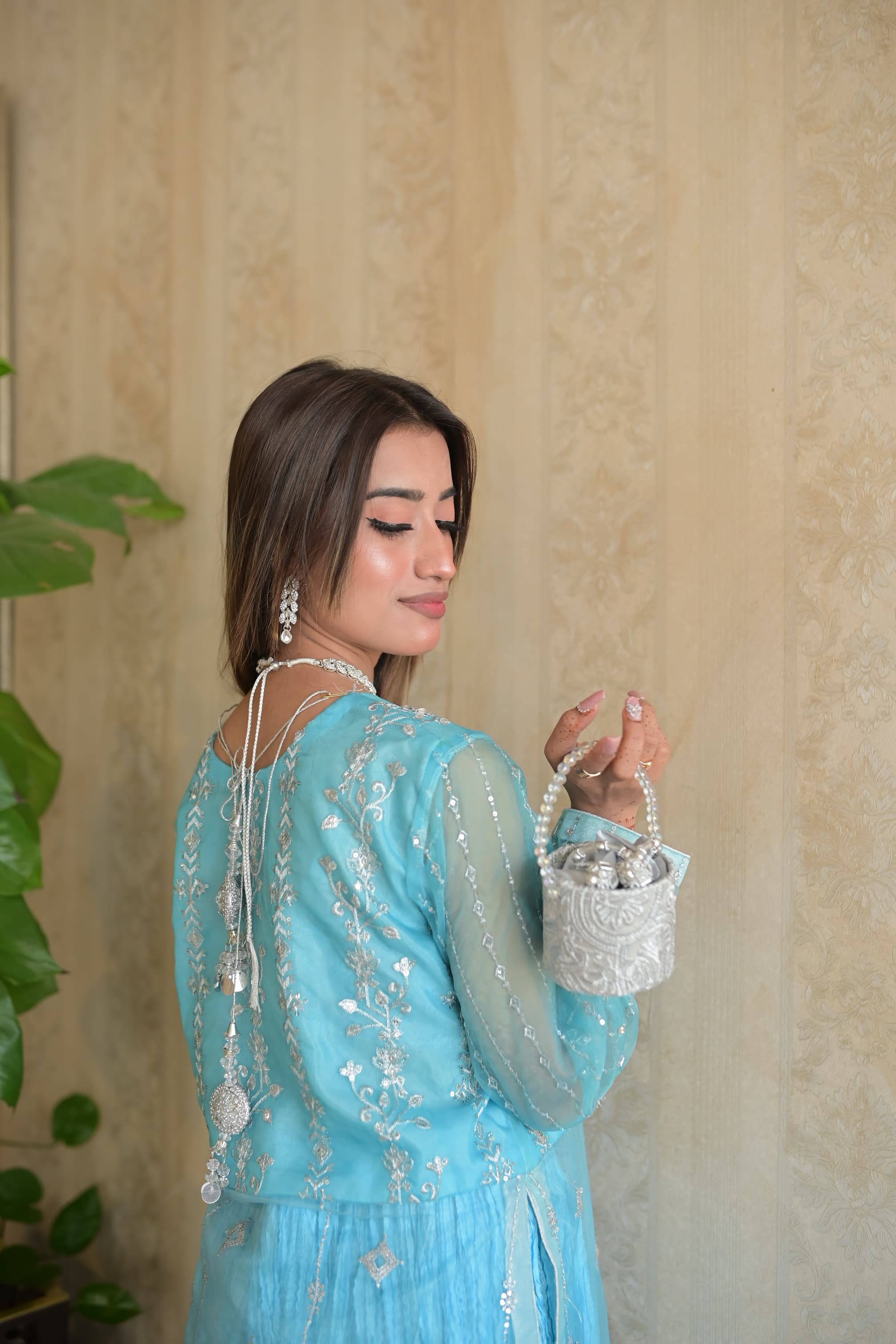 Elegant 3PC Designer Outfit - Thumbnail 6